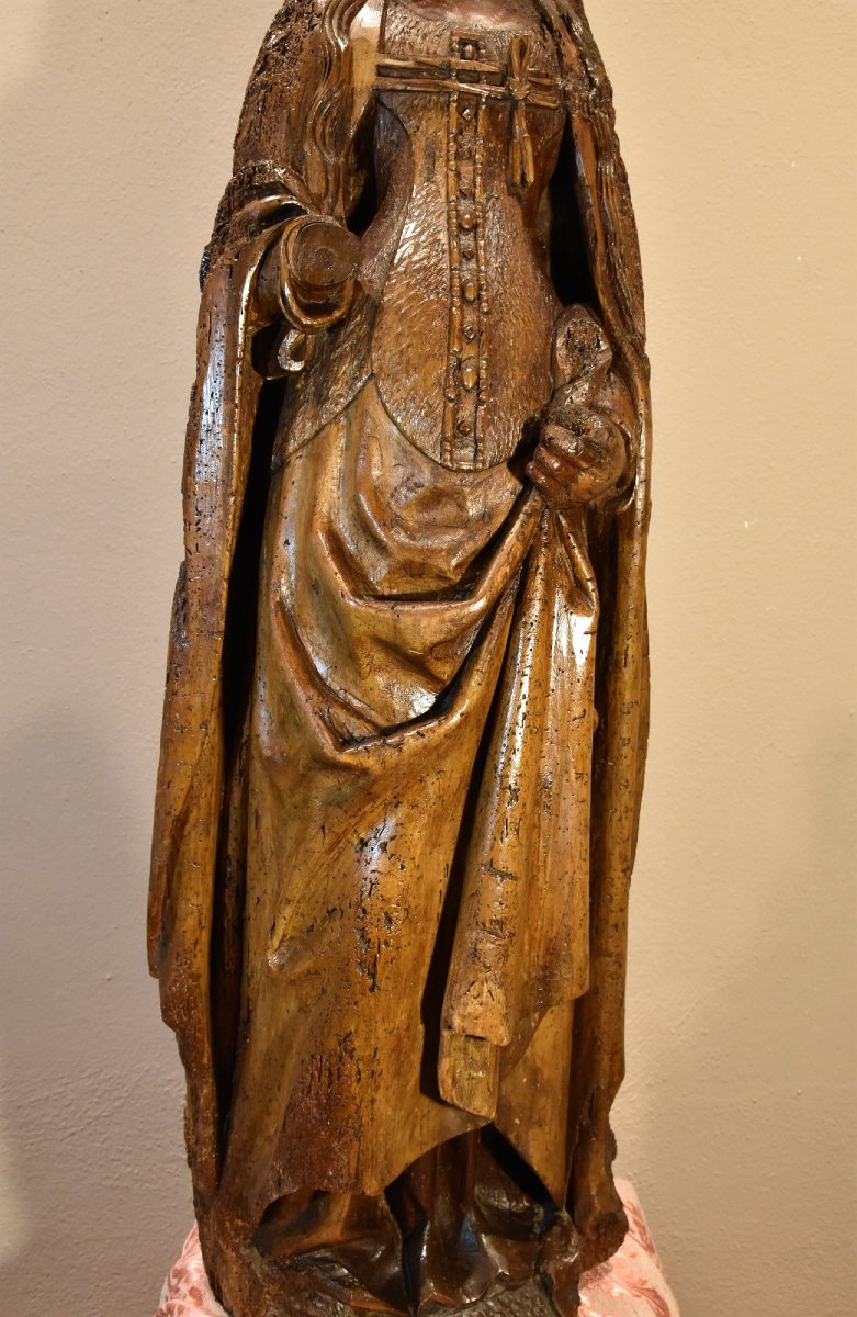 Scultura lignea, Santa Caterina, Basso Reno 1480 circa-photo-1
