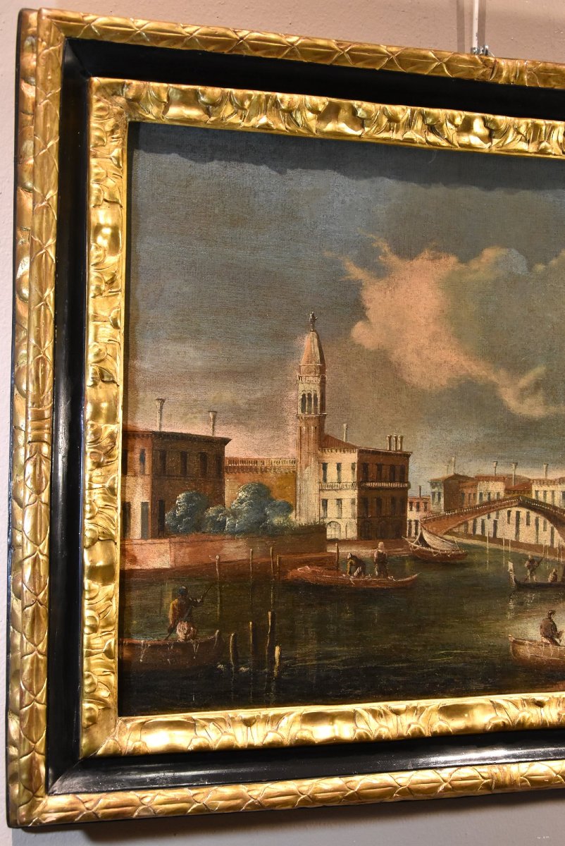 Francesco Tironi (Venezia, circa 1745 - 1797), Veduta di Venezia con la Chiesa di S. Geremia-photo-4