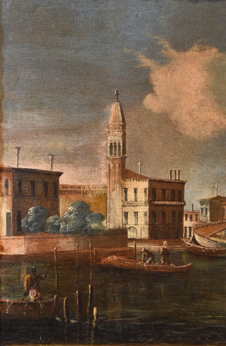 Francesco Tironi (Venezia, circa 1745 - 1797), Veduta di Venezia con la Chiesa di S. Geremia-photo-2