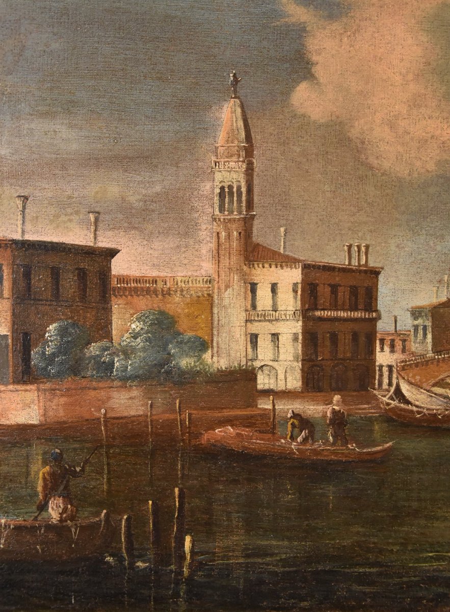 Francesco Tironi (Venezia, circa 1745 - 1797), Veduta di Venezia con la Chiesa di S. Geremia-photo-3