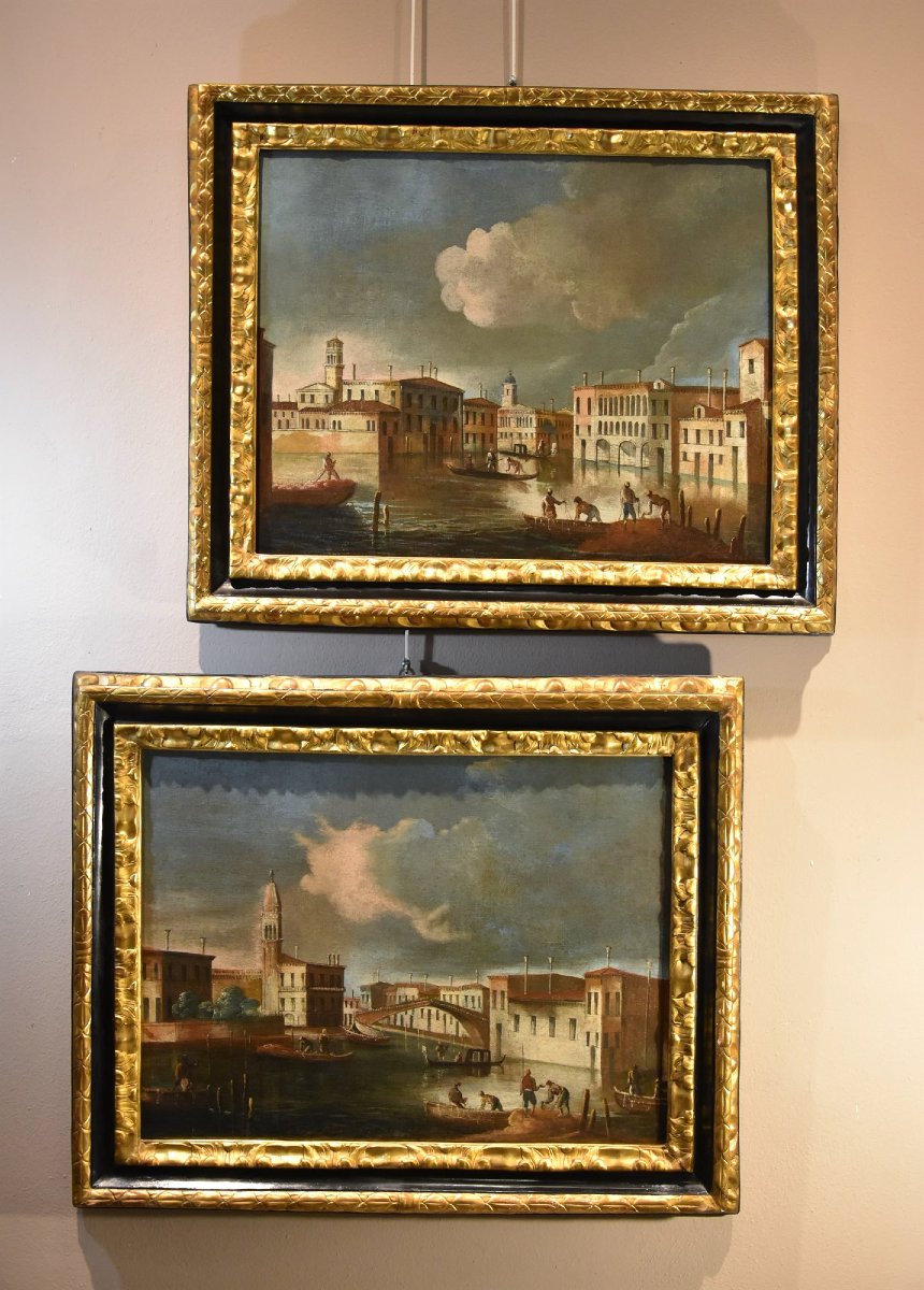 Francesco Tironi (Venezia, circa 1745 - 1797), Veduta di Venezia con la Chiesa di S. Geremia-photo-8