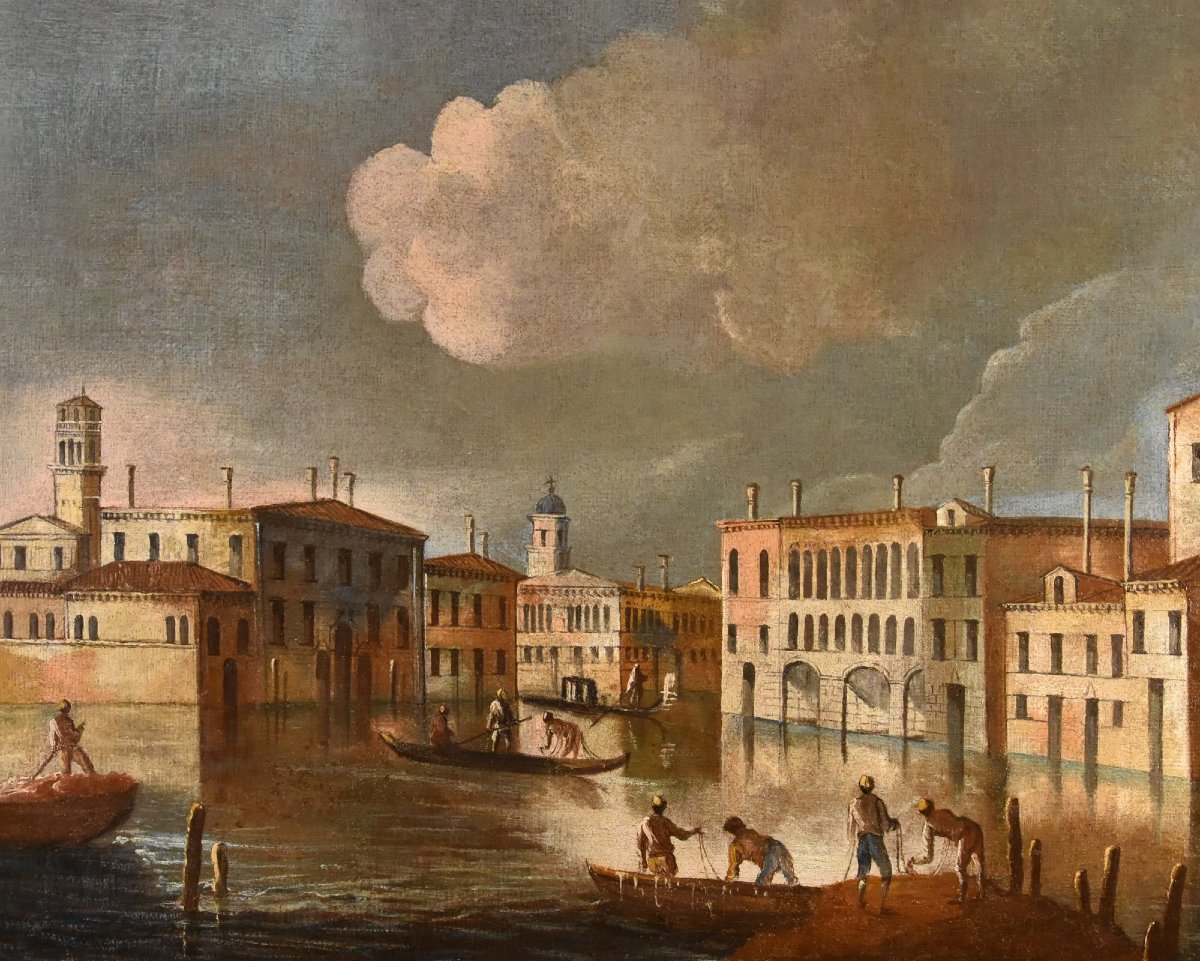 Francesco Tironi (Venezia, circa 1745 - 1797), Veduta di Venezia con l’imbocco di Cannaregio-photo-3