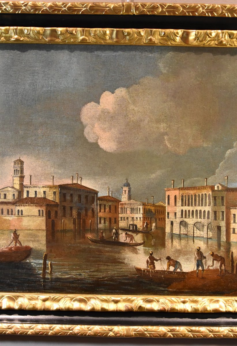 Francesco Tironi (Venezia, circa 1745 - 1797), Veduta di Venezia con l’imbocco di Cannaregio-photo-4