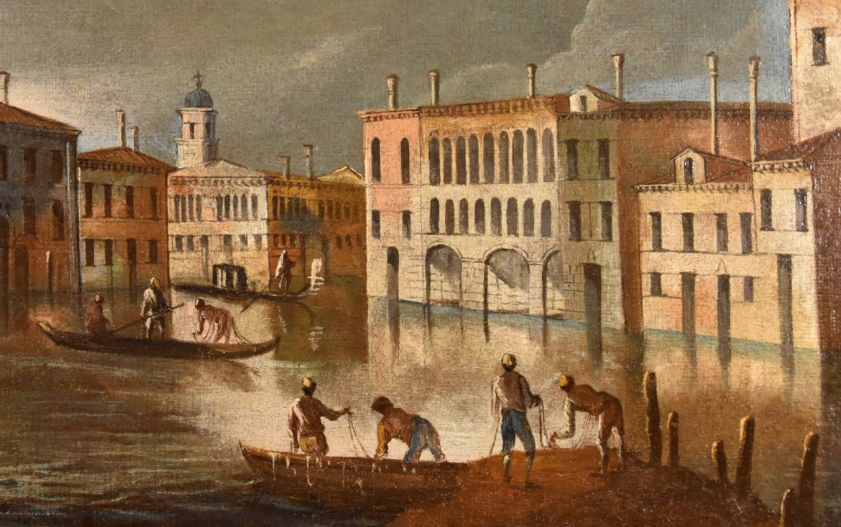 Francesco Tironi (Venezia, circa 1745 - 1797), Veduta di Venezia con l’imbocco di Cannaregio-photo-7