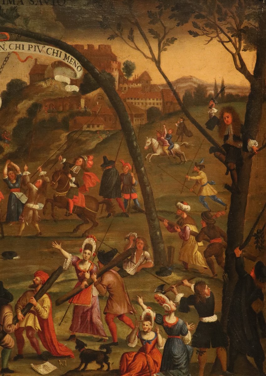 Allegoria della follia umana, Alexander van Bredael (Anversa 1663 – 1720)-photo-2