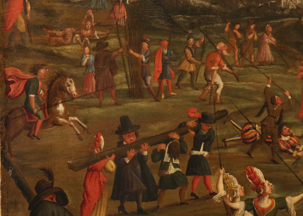 Allegoria della follia umana, Alexander van Bredael (Anversa 1663 – 1720)-photo-6