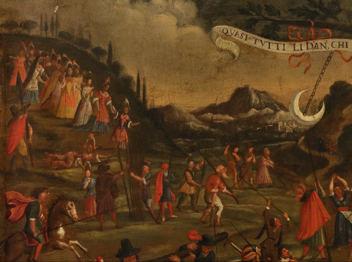 Allegoria della follia umana, Alexander van Bredael (Anversa 1663 – 1720)-photo-7