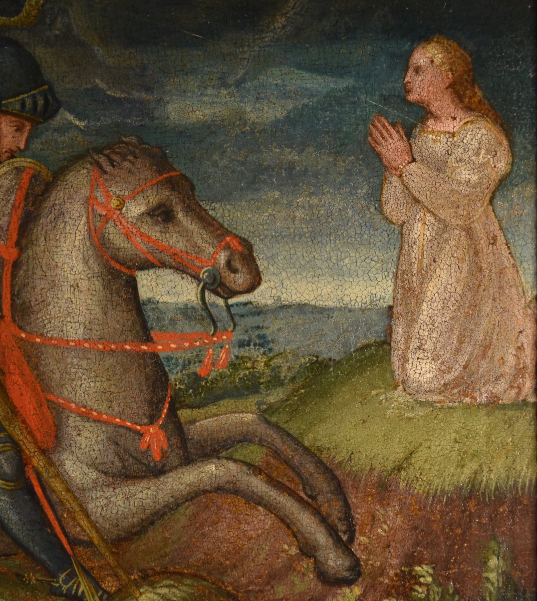 San Giorgio e il Drago, Alessio Baldovinetti (Firenze, 1427 – Firenze, 1499) cerchia-photo-6