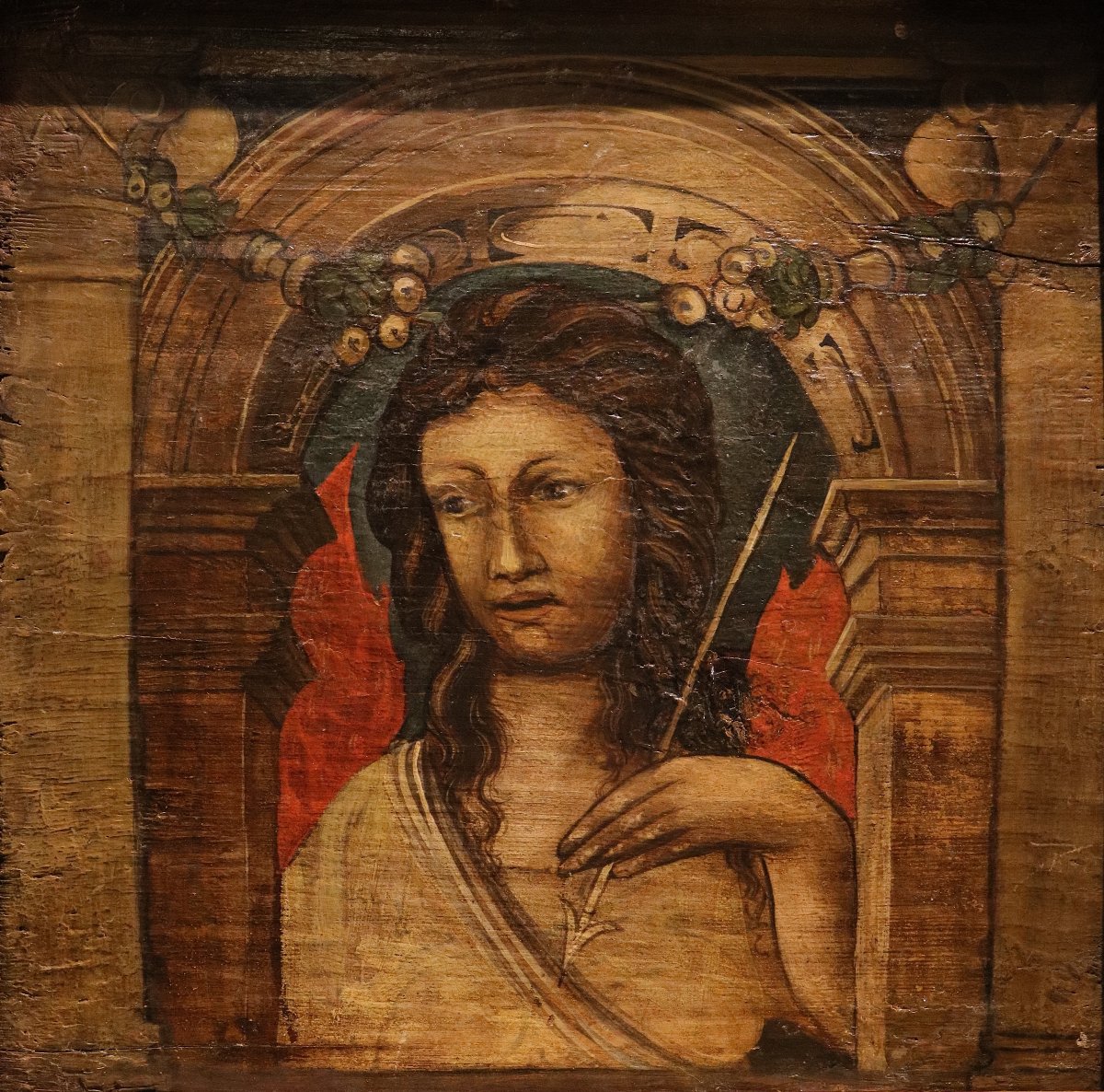 Coppia di formelle da soffitto, Bonifacio Bembo (Brescia, 1420 – Milano, 1480) Seguace di-photo-2