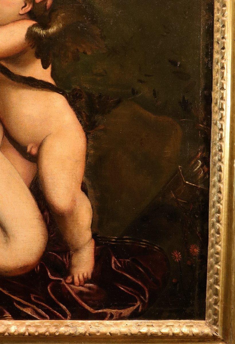 Venere che allatta Amore, Camillo Boccaccino (Cremona, 1505 – 1546) Seguace-photo-7