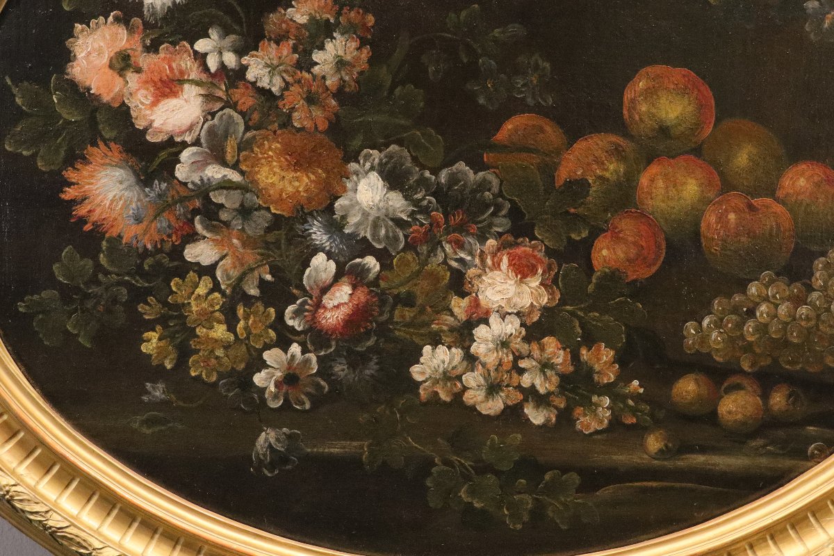 Felice Boselli (Piacenza, 1650 – Parma, 1732), Natura morta di fiori e frutta-photo-2