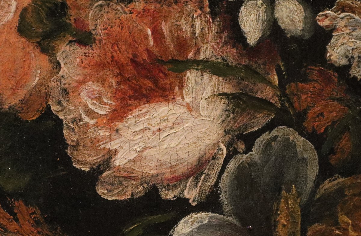 Felice Boselli (Piacenza, 1650 – Parma, 1732), Natura morta di fiori e frutta-photo-6