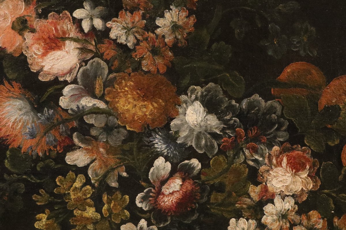 Felice Boselli (Piacenza, 1650 – Parma, 1732), Natura morta di fiori e frutta-photo-7