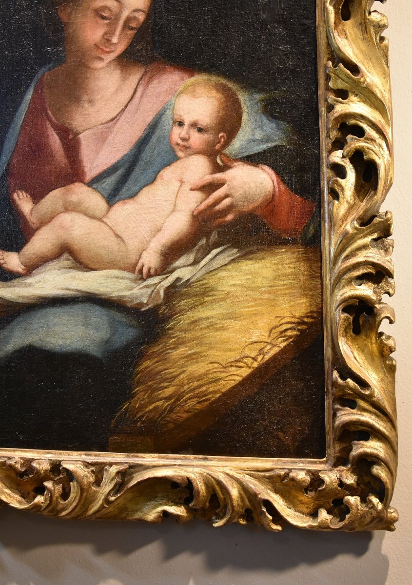 Madonna con Bambino, Anton Maria Piola (Genova, 1654 – 1715) cerchia-photo-8