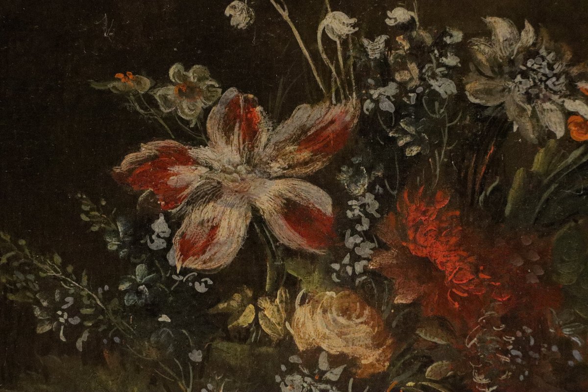 Coppia di nature morte di fiori, Francesco Lavagna (Napoli, 1684 - 1724)-photo-2