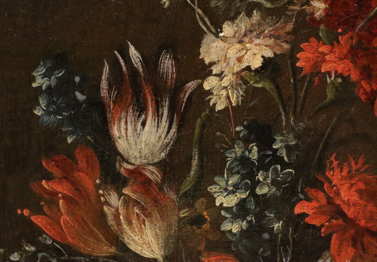 Coppia di nature morte di fiori, Francesco Lavagna (Napoli, 1684 - 1724)-photo-5