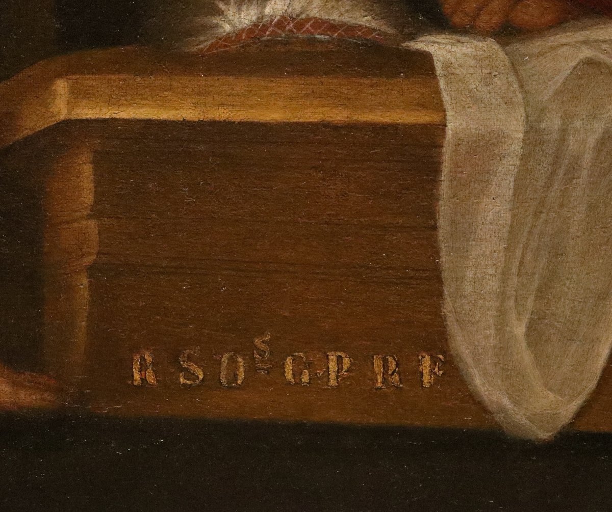 Sacra Famiglia, Cristoforo Roncalli, detto il Pomarancio (Pomarance, 1552 - Roma, 1626) Bottega-photo-4