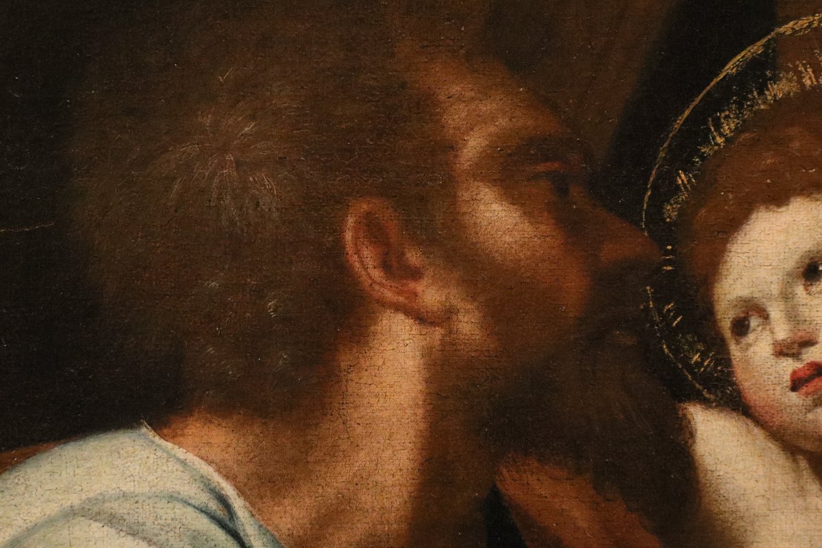 Sacra Famiglia, Cristoforo Roncalli, detto il Pomarancio (Pomarance, 1552 - Roma, 1626) Bottega-photo-6