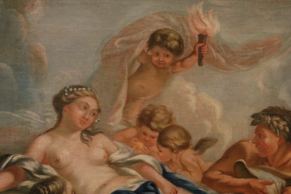 Venere sulle acque, Francois Boucher (Parigi, 1703 - 1770) cerchia-photo-1