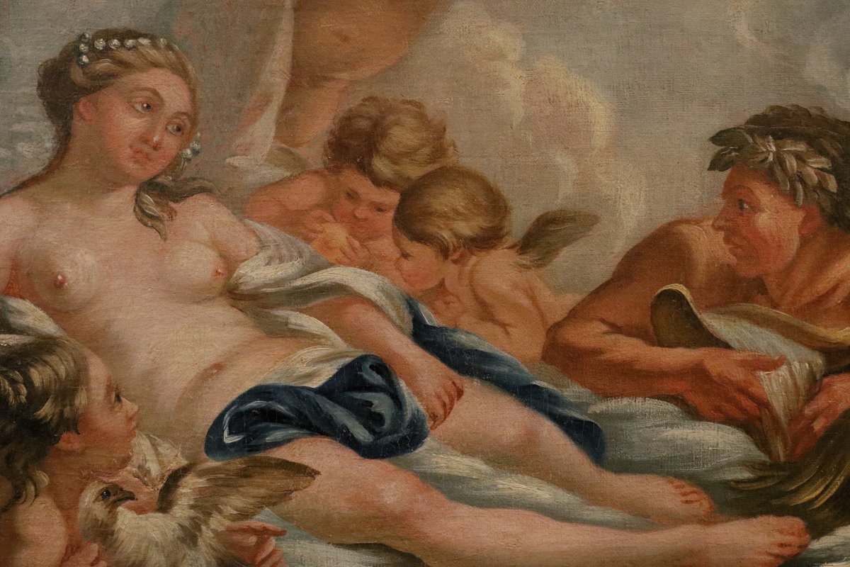 Venere sulle acque, Francois Boucher (Parigi, 1703 - 1770) cerchia-photo-2