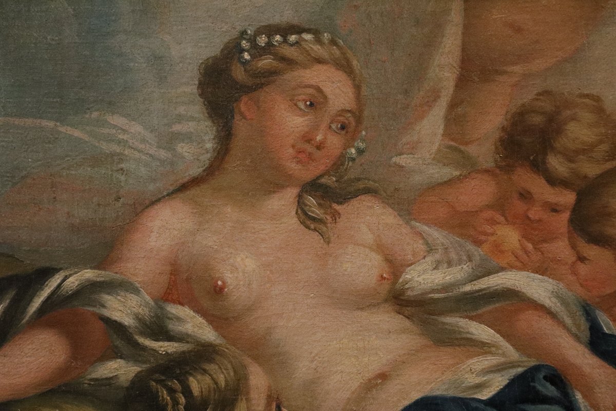 Venere sulle acque, Francois Boucher (Parigi, 1703 - 1770) cerchia-photo-5