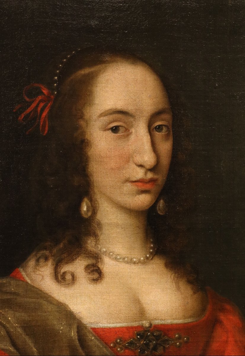 Willem van Honthorst (Utrecht, 1594 – 1666)  Ritratto di Luisa Enrichetta d'Orange-photo-3