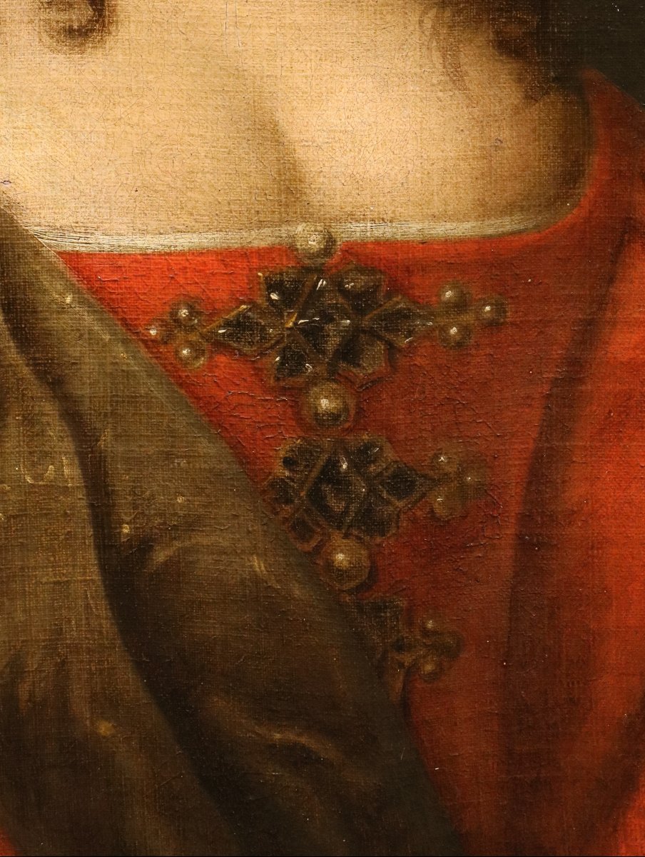 Willem van Honthorst (Utrecht, 1594 – 1666)  Ritratto di Luisa Enrichetta d'Orange-photo-4