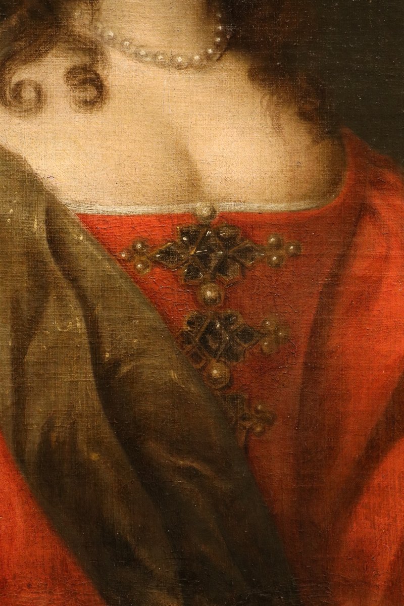 Willem van Honthorst (Utrecht, 1594 – 1666)  Ritratto di Luisa Enrichetta d'Orange-photo-5