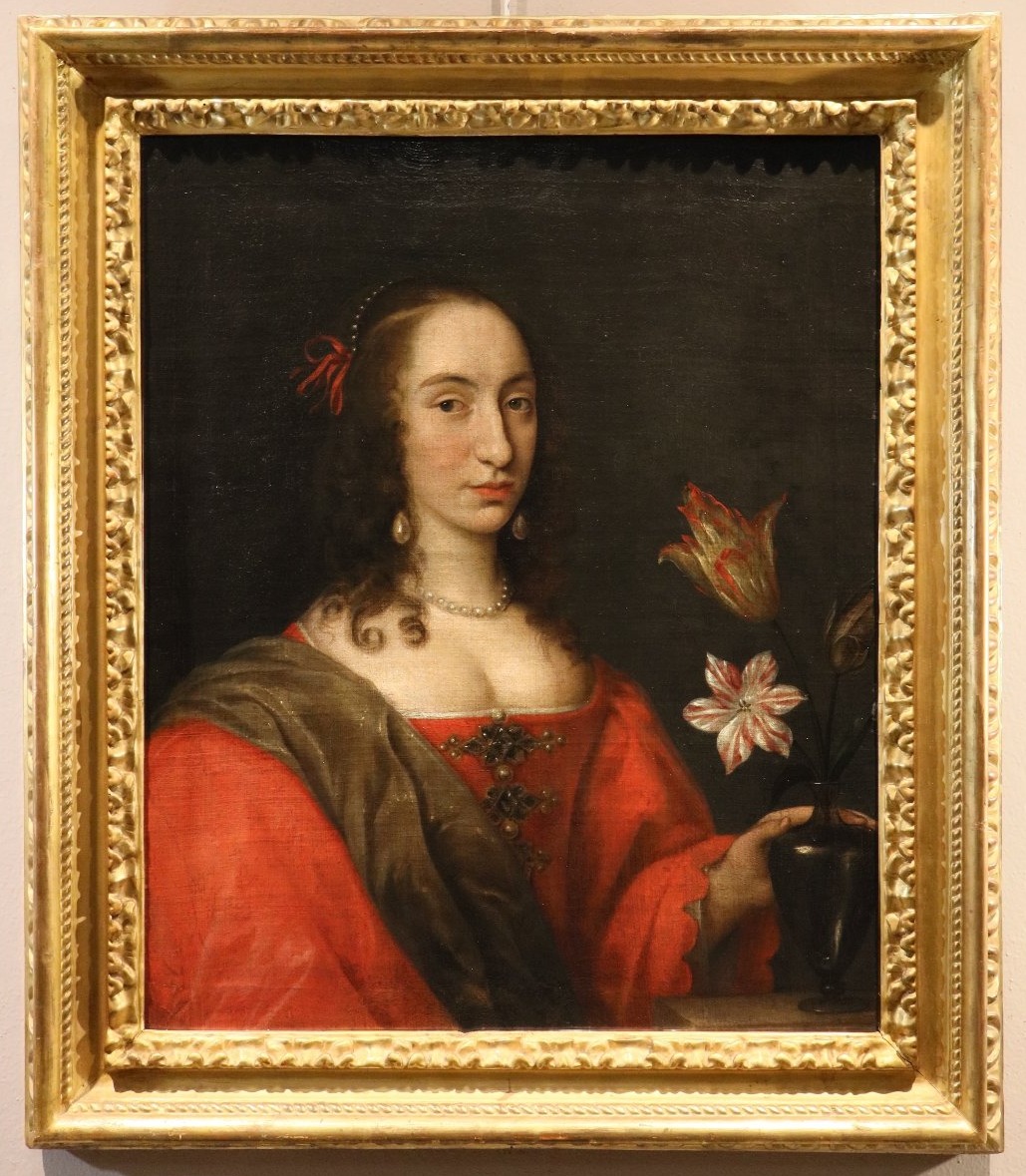 Willem van Honthorst (Utrecht, 1594 – 1666)  Ritratto di Luisa Enrichetta d'Orange