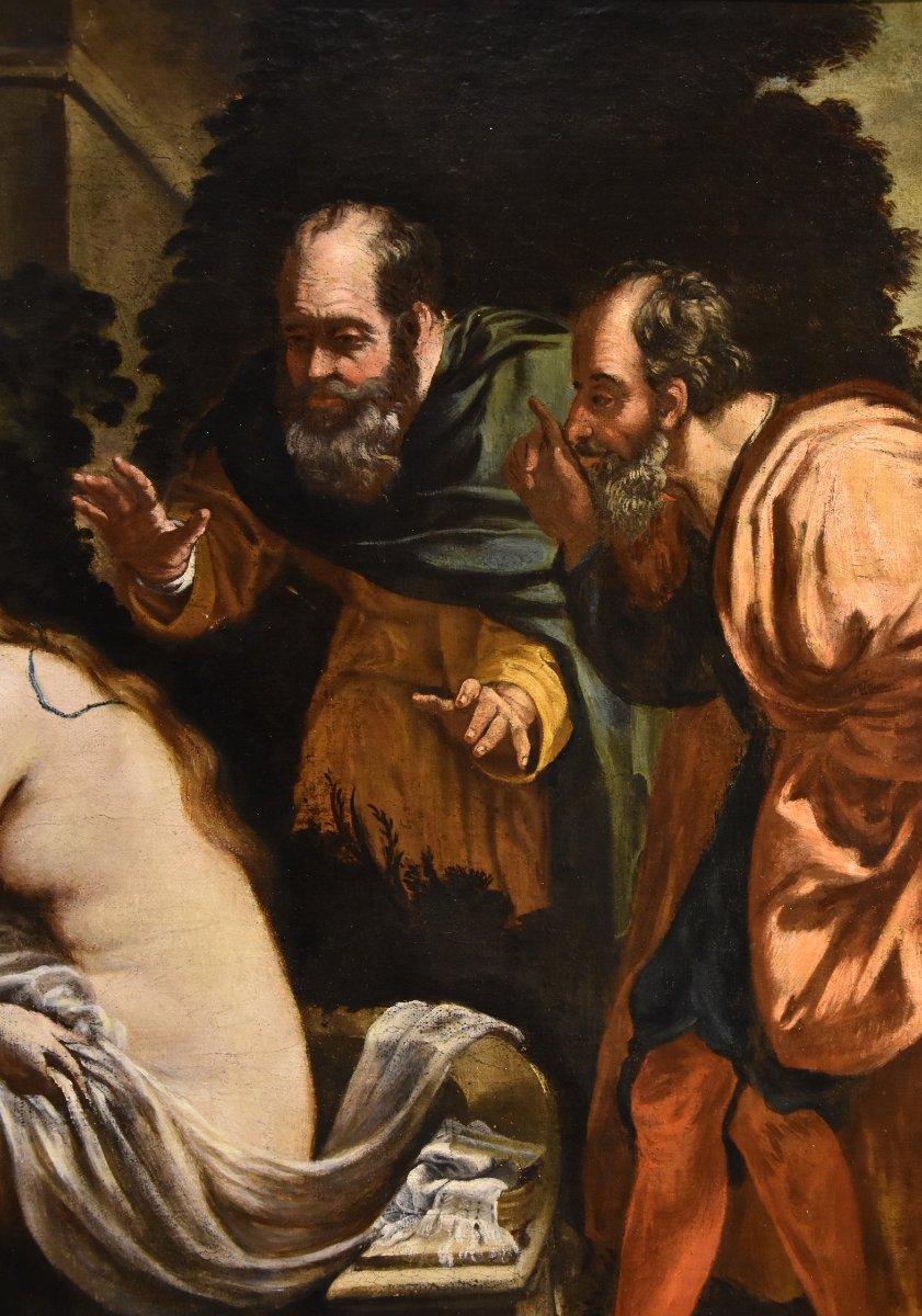Susanna e i vecchioni, Pittore attivo a Roma nei primi del Seicento-photo-2