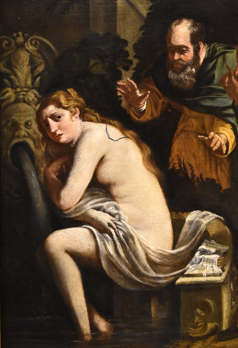 Susanna e i vecchioni, Pittore attivo a Roma nei primi del Seicento-photo-4