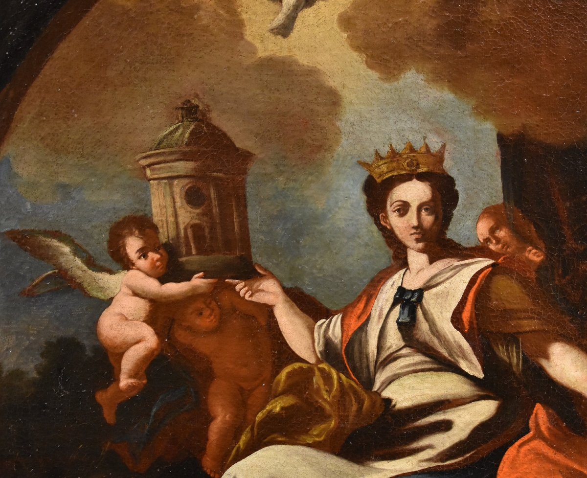 L’Allegoria dell’Europa, Francesco Solimena (Napoli 1657 – 1747) bottega/cerchia-photo-4