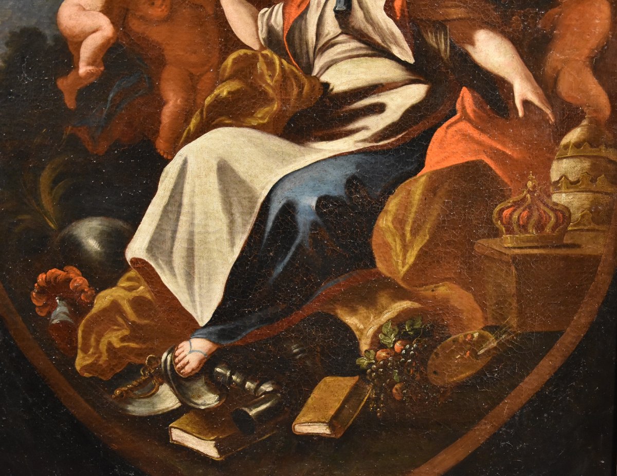 L’Allegoria dell’Europa, Francesco Solimena (Napoli 1657 – 1747) bottega/cerchia-photo-3