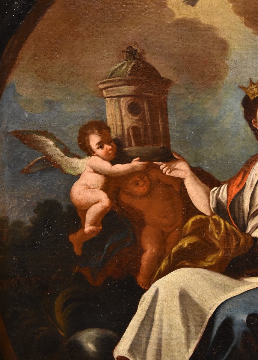 L’Allegoria dell’Europa, Francesco Solimena (Napoli 1657 – 1747) bottega/cerchia-photo-4