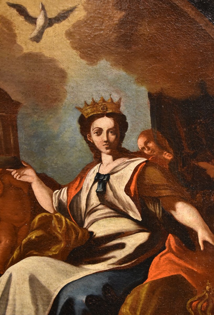 L’Allegoria dell’Europa, Francesco Solimena (Napoli 1657 – 1747) bottega/cerchia-photo-5