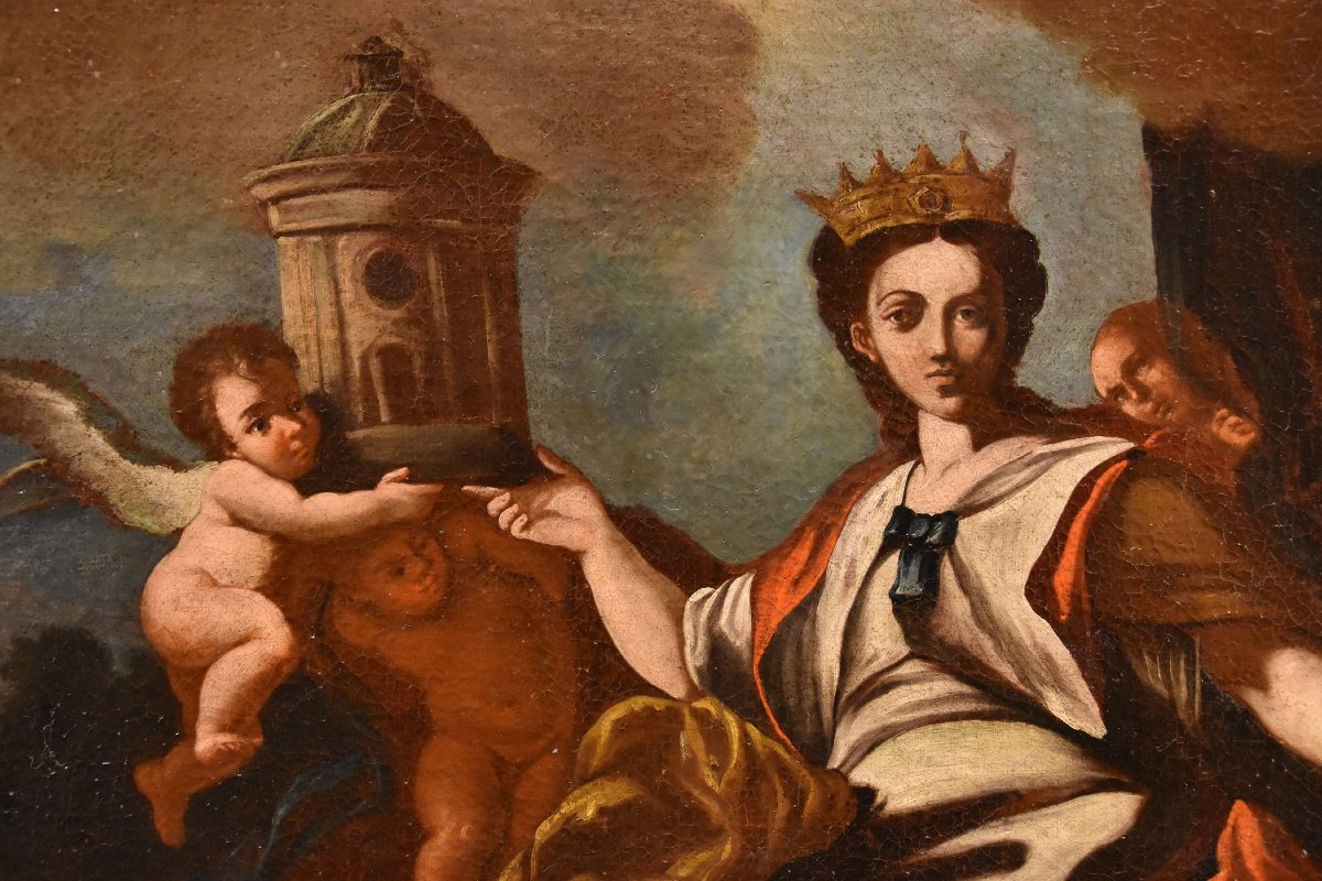 L’Allegoria dell’Europa, Francesco Solimena (Napoli 1657 – 1747) bottega/cerchia-photo-7