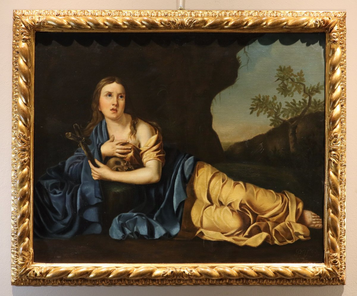 Maria Maddalena penitente, Alessandro Tiarini (Bologna, 1577 – 1668) Cerchia di-photo-2