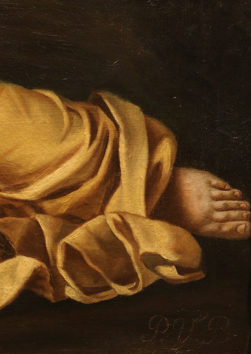 Maria Maddalena penitente, Alessandro Tiarini (Bologna, 1577 – 1668) Cerchia di-photo-4