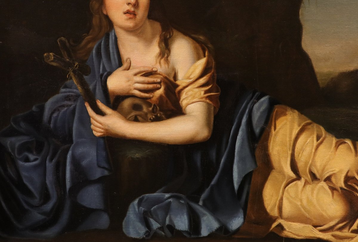 Maria Maddalena penitente, Alessandro Tiarini (Bologna, 1577 – 1668) Cerchia di-photo-7