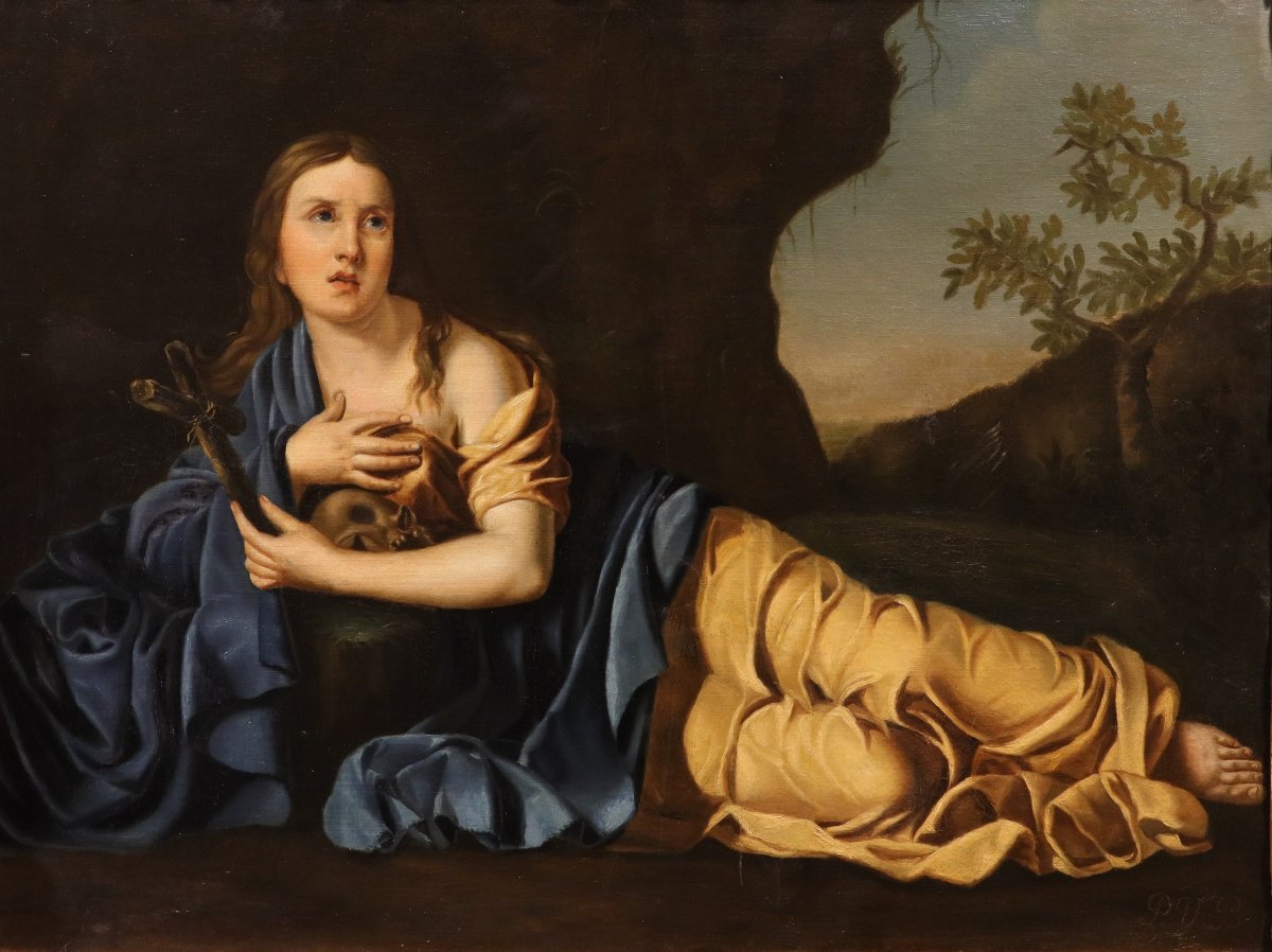 Maria Maddalena penitente, Alessandro Tiarini (Bologna, 1577 – 1668) Cerchia di