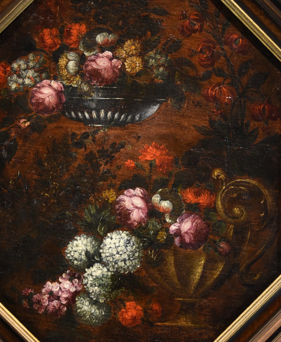 Composizione floreale, Francesca Volò Smiller (Milano, 1657 - 1700) cerchia-photo-2