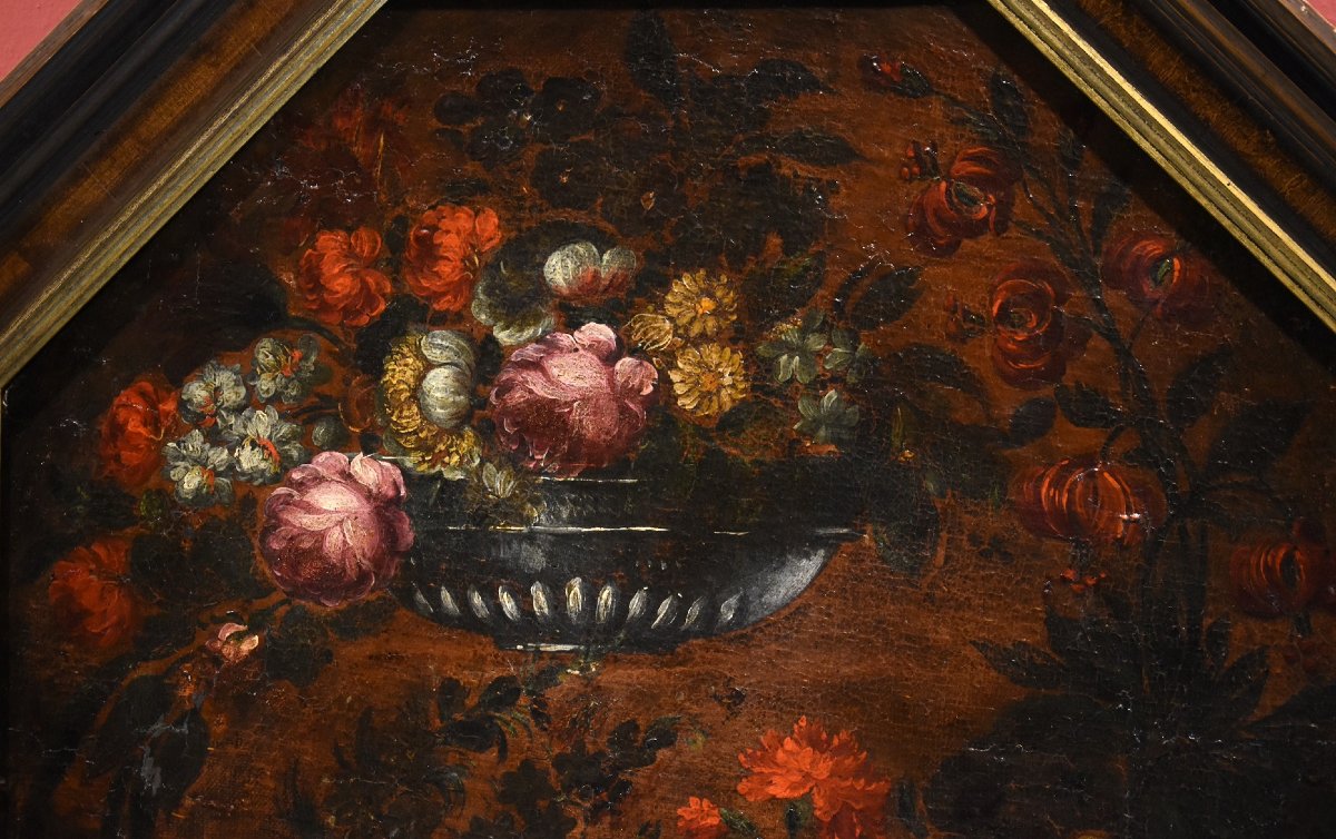Composizione floreale, Francesca Volò Smiller (Milano, 1657 - 1700) cerchia-photo-4