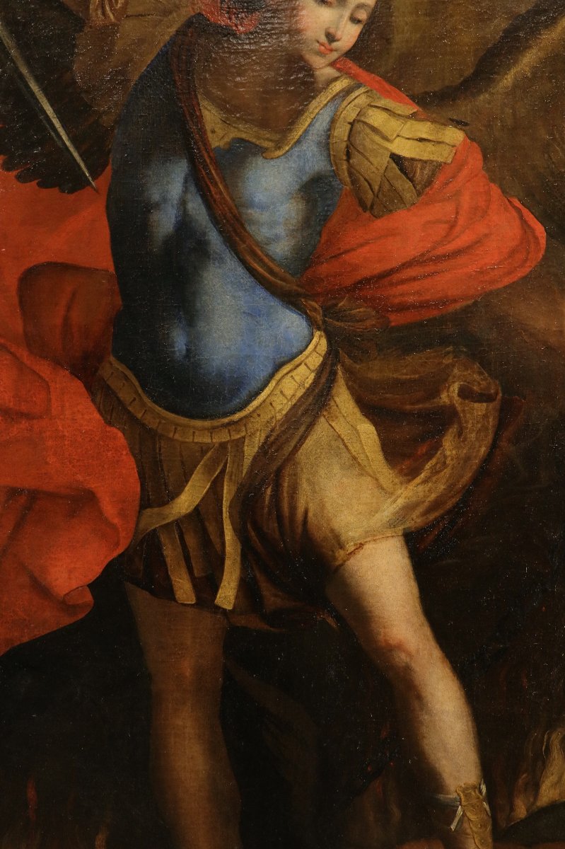 San Michele Arcangelo, Guido Reni (Bologna 1575 - 1642) Bottega-photo-7