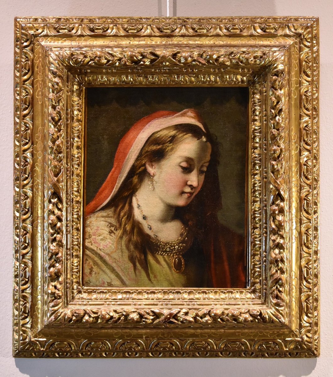 Gaspare Diziani (Belluno 1689 – Venezia 1767), Ritratto di giovane principessa (Salomè?)-photo-2