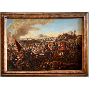 Scena di battaglia con scontro di cavallerie, Ilario Mercanti detto «lo Spolverini» (Parma, 165