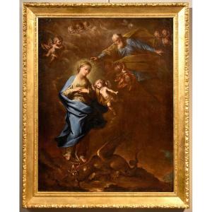 Immacolata Concezione, Bottega di Pietro da Cortona (Cortona 1597 - Roma 1669)