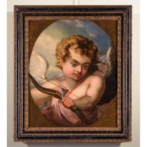 Cupido che scocca la sua freccia, Scuola francese del Settecento