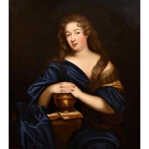 Pierre Mignard (Troyes 1612 – Parigi 1695), Ritratto di Louise Renée de Penancoët de Keroualle
