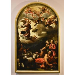 L’Annuncio ai Pastori, Jacques Waben (Alkmaar ca. 1575–1641/1642 Hoorn)