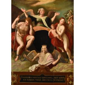 Redenzione di Adamo ed Eva, Jacob de Backer (Anversa, 1555 - 1585 circa)